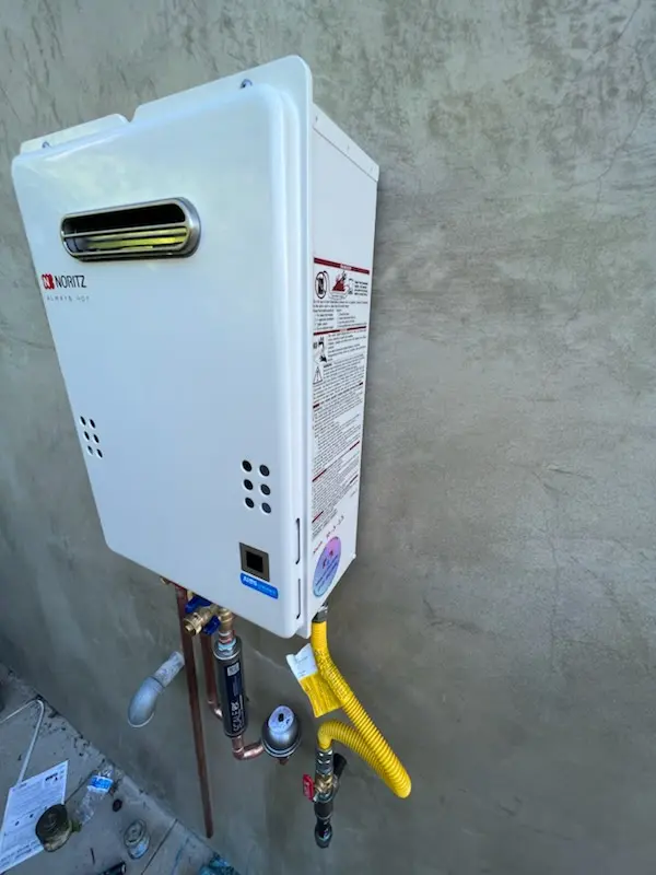 Tankless water heater installation for East Lyme homes